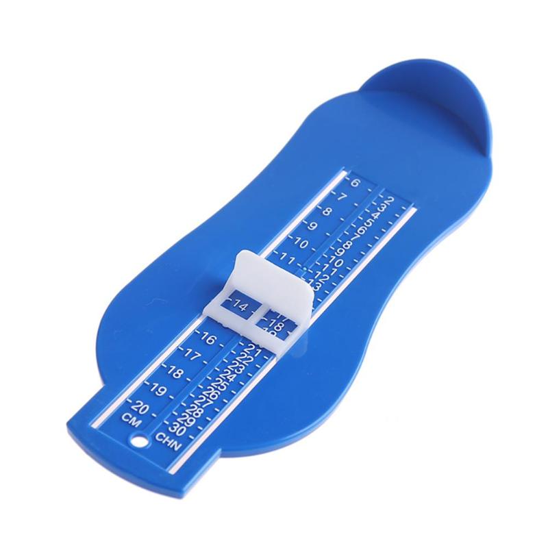 Adjustable Scale Shoe Size Foot Length Ruler Baby Feet Measuring Instrument Baby Foot Length and Record Growth Measuring Ruler: 02