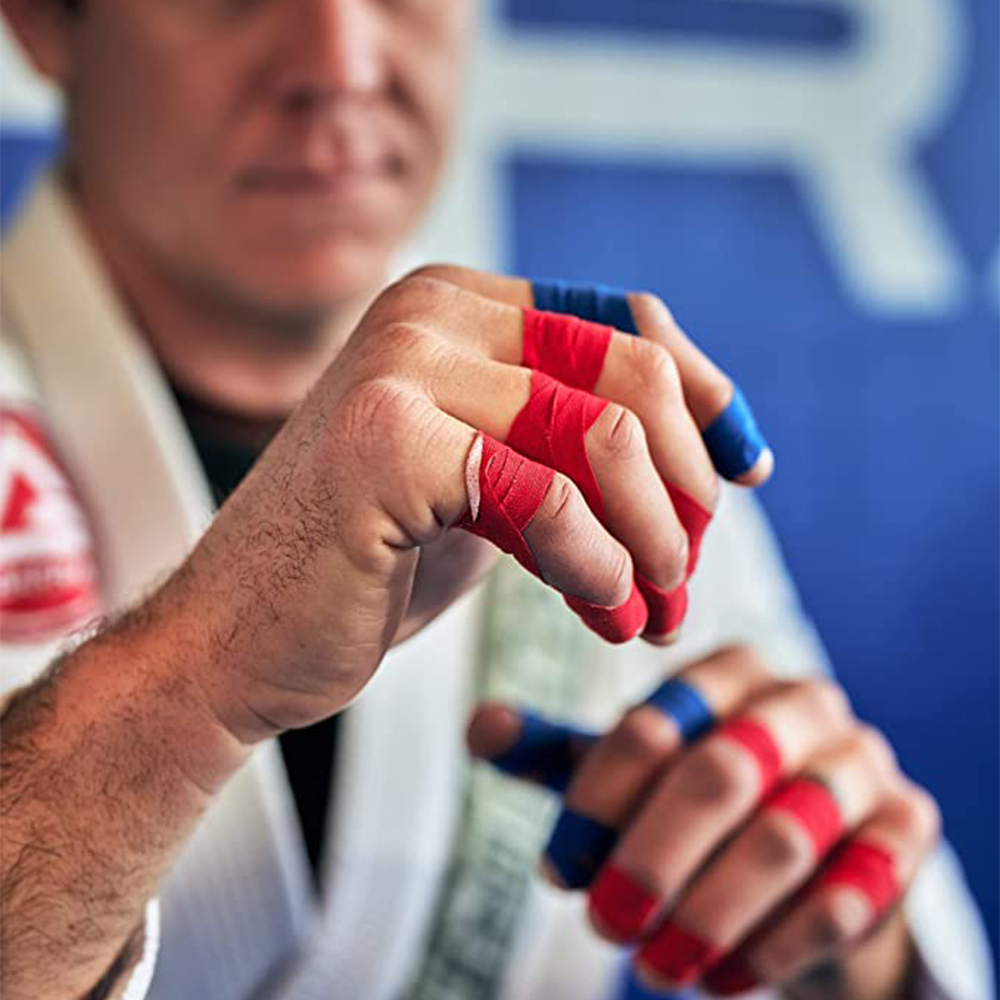 Fingerband für BJJ, Kinesio Tapes Jiu-Jitsu Sportband Selbstklebende Bandage Jujitsu Zubehör Elastische Bandage