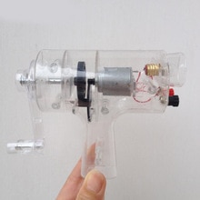 Miniatuur Hand Generator Energie Converter Power Generator Natuurkunde Experimentele Onderwijs Apparatuur School Onderwijs Instrument