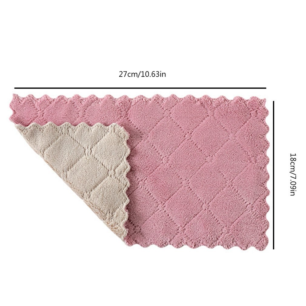 All-purpose Microfiber Cleaning Cloths Wiping Highly Absorbent & Lint Free Dusting Rags for Home and Kitchen