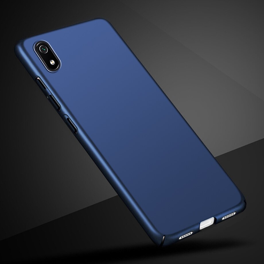 Voor Xiaomi Redmi 7A Case Shockproof Hard PC Bumper Redmi 7A Telefoon Case Voor Xiaomi Redmi 7A Back Cover Voor xiaomi Redmi 7A Fundas: Royal Blue