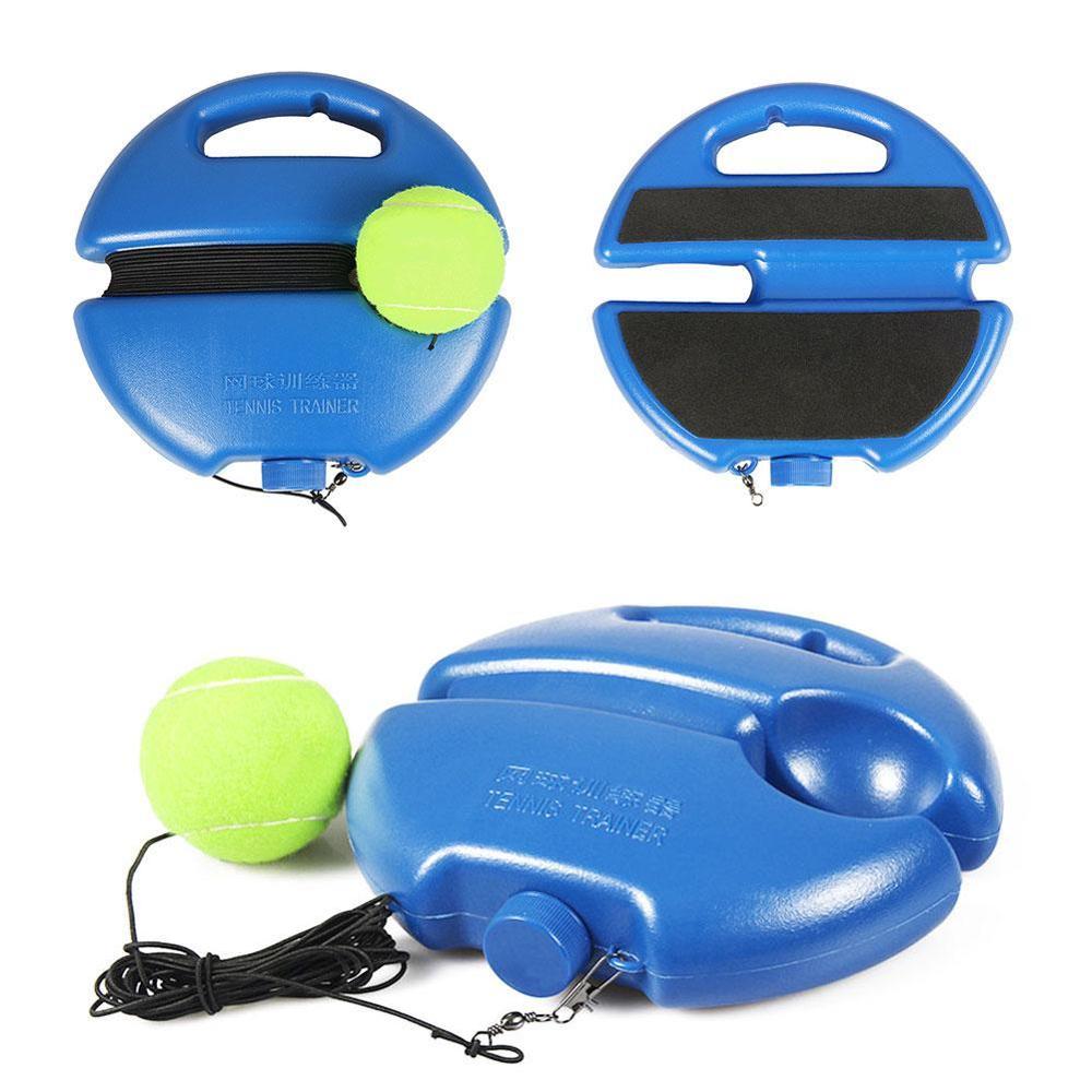 Entrenador de práctica de tenis, herramienta de entrenamiento de tenis individual, pelota de rebote, dispositivo de Sparring, accesorio de tenis