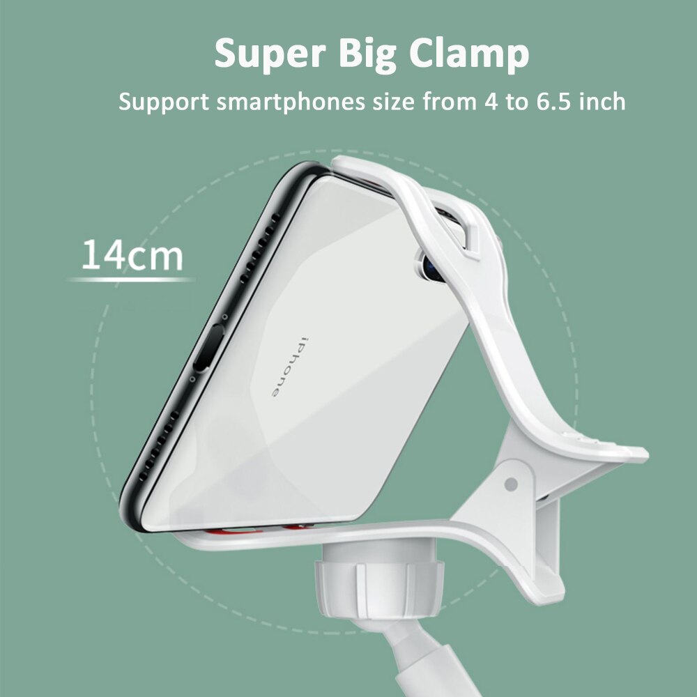 Universal 360 Rotating Flexible Arm Phone Holder Desktop Bed Lazy Tablet Clip Bracket Mobile Stand Support For iPhone Samsung