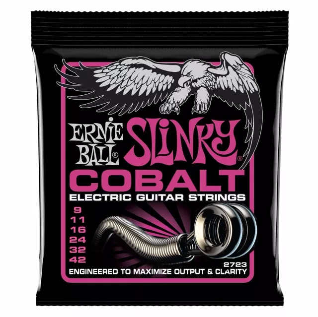Ernie Ball struny do gitary elektrycznej graj w prawdziwe Heavy Metal Rock 2220 2221 2222 2223 2003 2004 2006 Super Slinky gitara akcesoria: violet