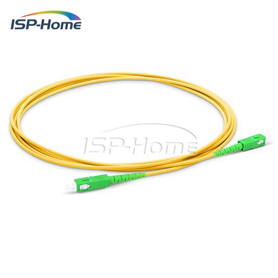 20m SC/APC-SC/APC Simplex 2,0mm Single Lwl-patchkabel, fibre Optica SC Patchkabel, FTTH Kabel