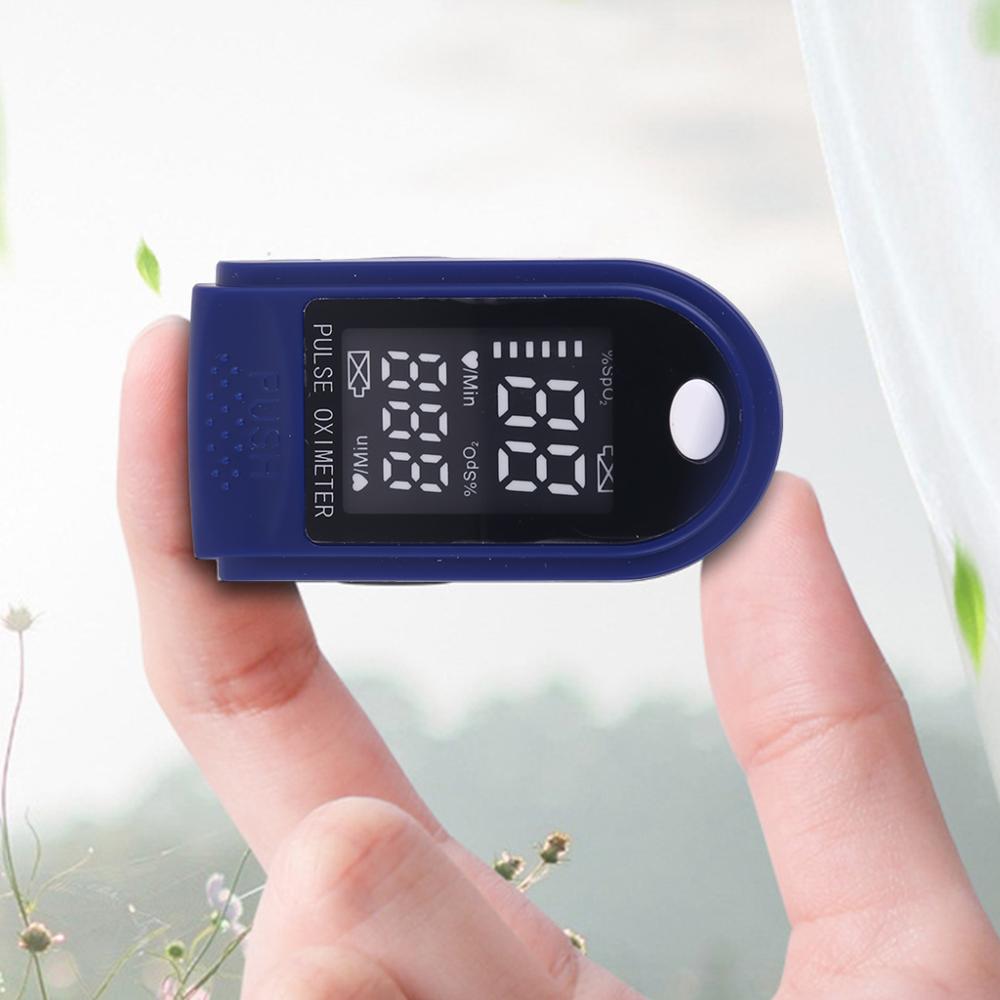 Finger oximeter fingertopp puls oximetrar blodtryck pulsmätare oljad