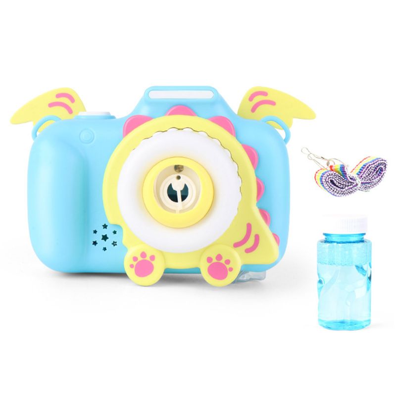 Automatische Bubble Blower Met Lichte Muziek Elektrische Cartoon Maker Camera Speelgoed Y4UD: Type A