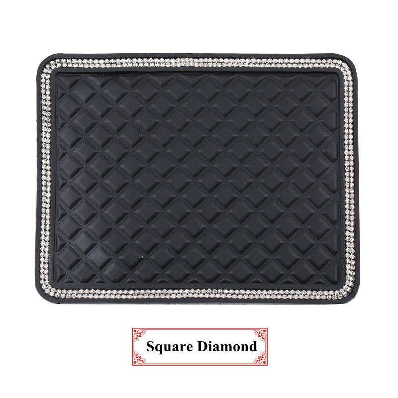 Auto Anti-Slip Pad Mat voor Mobiele Telefoon mp4 GPS Strass Anti Slip Cover PVC Auto Sticky Non Slip pads