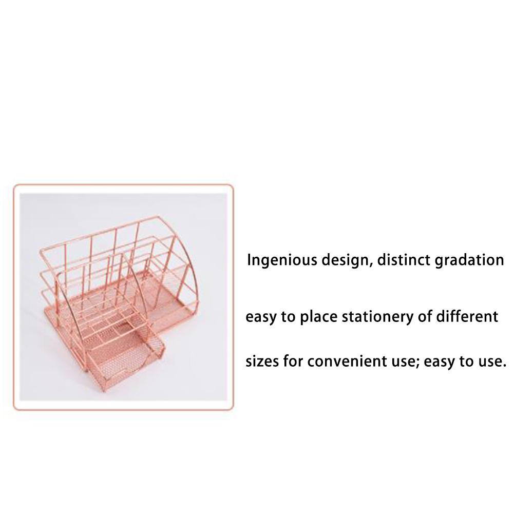 Desktop Storage Rack Multi-functional Document Letter Stationery Holder Desk Organizers Office Supplies Suport