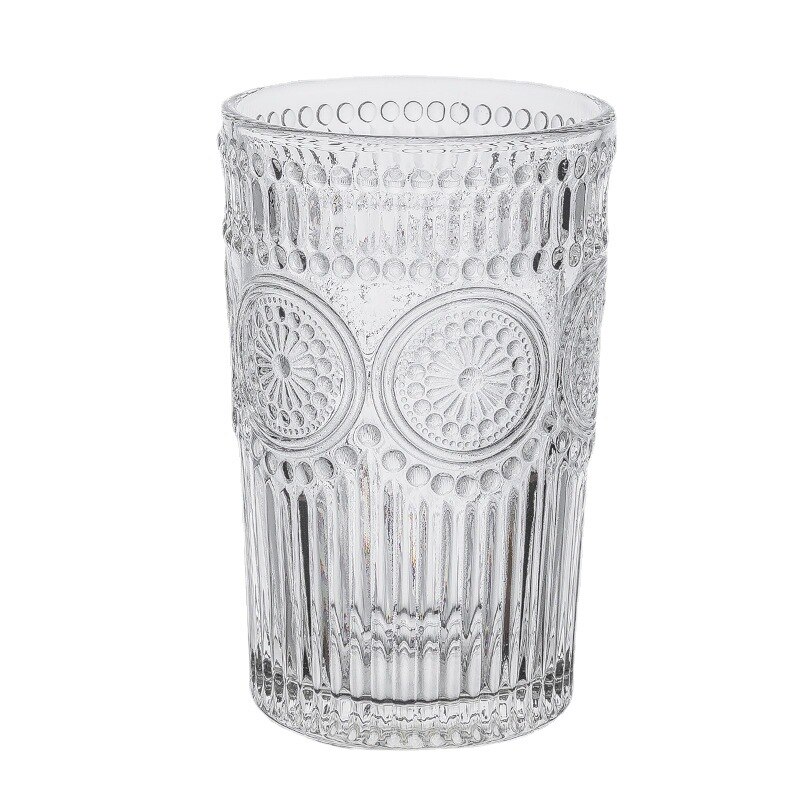 Vasos nórdicos con relieve iridiscente, taza de agua resistente al calor, para té, café, zumo, leche, café, hogar