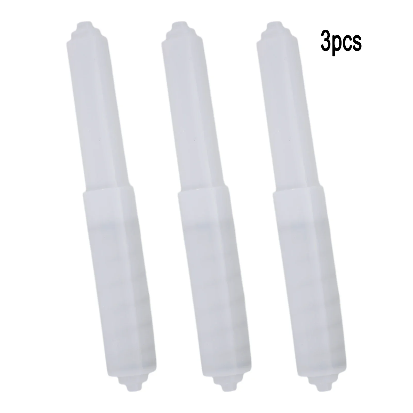 1/3 stk. toiletpapirholder hvid badeværelse toiletrulleholder fjederbelastet reserveindsatsholder plastik: Rød