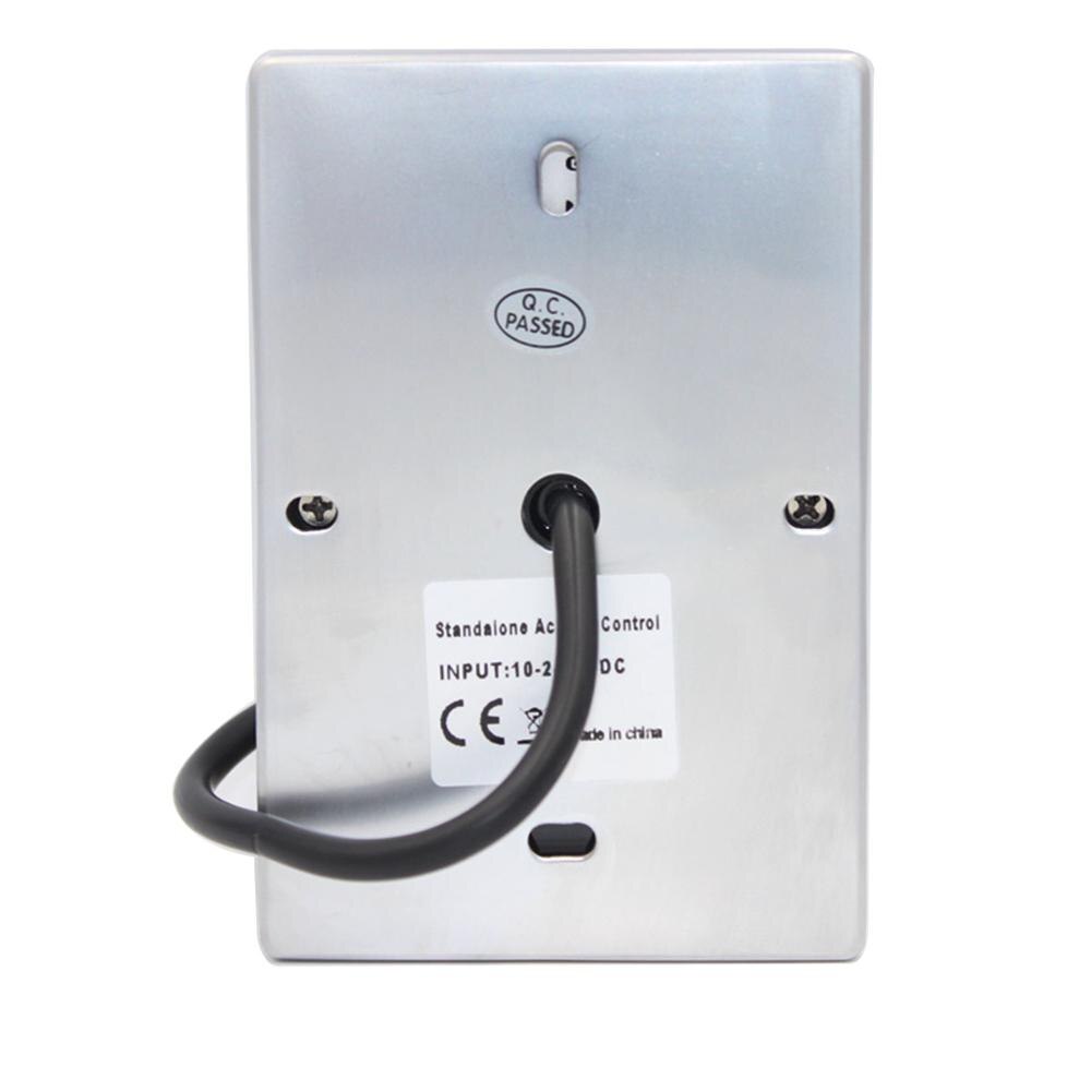 RFID Keypad Access Control System Kit Door Lock 125KHz EM Card IP67 Waterproof Metal Case Security Entry Door Reader Standalone