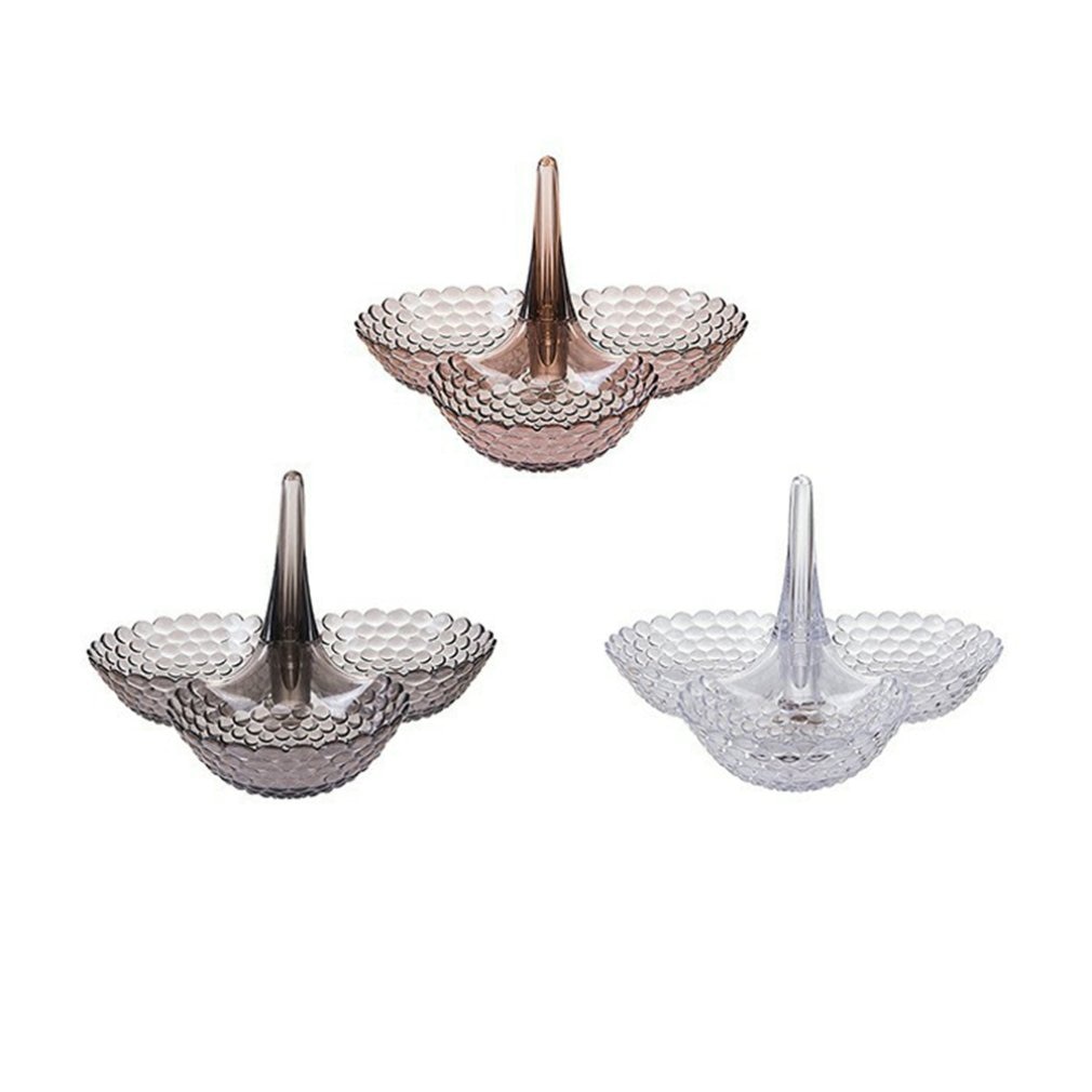 Multi-Layered Fruit Tray Dessert Plate Living Room Coffee Table Home Candy Tray Plastic Dried Fruit Box