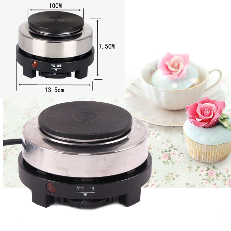 MINI Electric Moka Stove Oven Cooker Multifunction Coffee Heater Mocha Heating Plate Water Cafe Milk Burner 500W EU