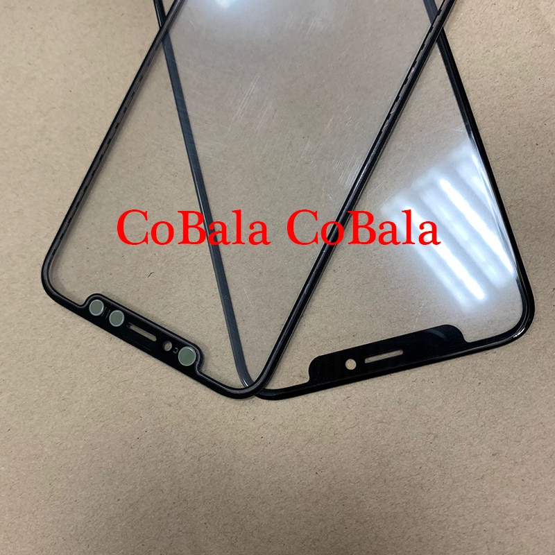 1Pcs Genuine Origina Touch Screen Digitizer For iPhone X XR XS MAX LCD Display Outer Lens Panel Touch Sensor Replacement Part