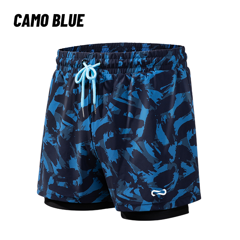 Costume Da Bagno Uomo Ad Asciugatura Rapida - Pantaloncino Spiaggia Con Fodera A Compressione E Stampa 3D - Taglie S-3XL, Vita Regolabile