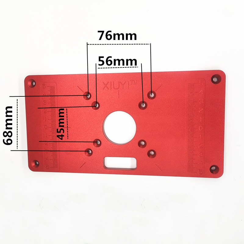 Woodworking trimming machine Flip Cover Plate Router Table Insert Plate For Woodworking Benches Router Universal RT0700C