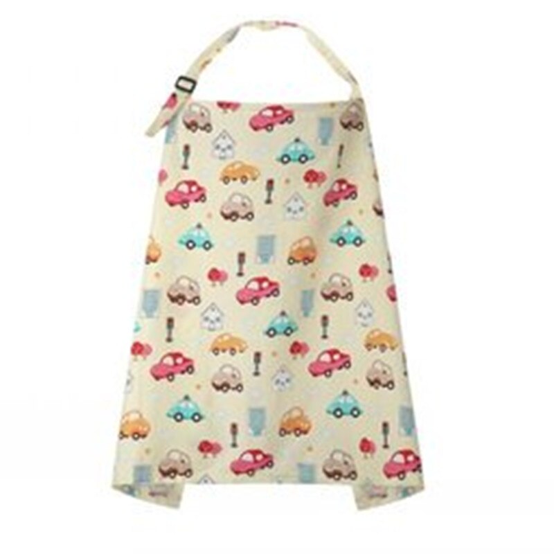 Schattige katoenen buitenkleding voor moeders die borstvoeding geven, borstvoedingskussens, schort, sjaal, anti-leeg borstvoedingshoes, sjaal, handdoek: Ontwerp 2