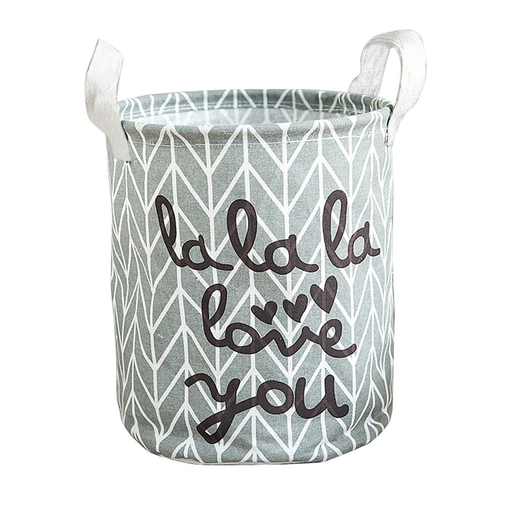 Storage Baskets Foldable MutiColors Storage Bin Closet Toy Box Container Organizer Fabric Basket Clothing Quilt Home Storage FD: 2