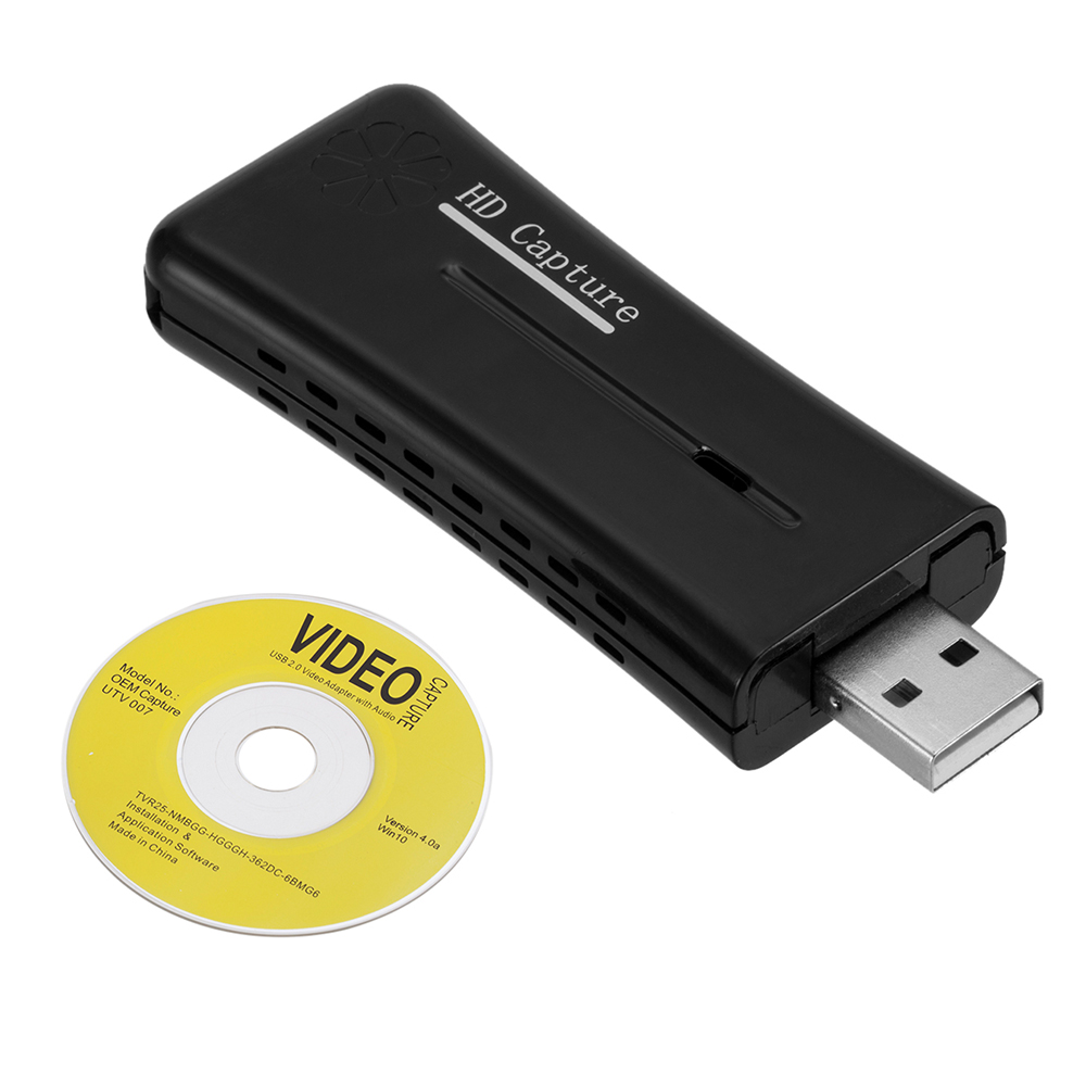 HDMI Video Card USB 2.0 Port HD 1 Way HDMI 1080P Mini Video Acquisition Card for Computer Windows XP