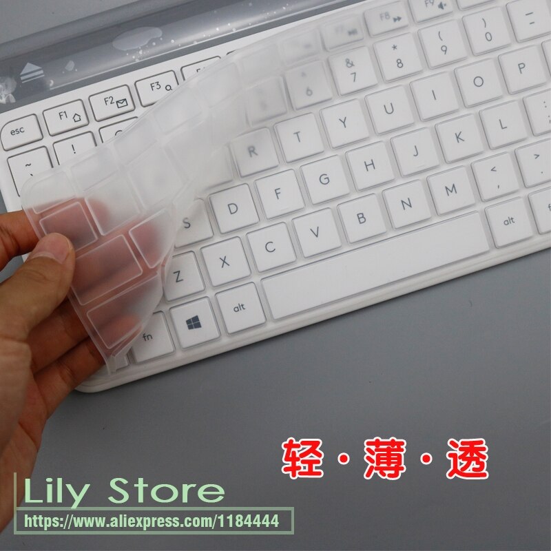 Voor Logitech MK470 Slanke Draadloze Toetsenbord Siliconen Stofdicht Draadloze Desktop Toetsenbord Cover Protector Mk 470 Dust Skin Film