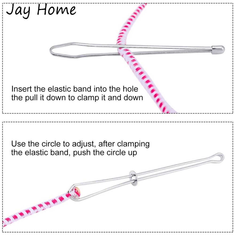 Fleksibel snoretrækker sytråderværktøj syløkkedrejerkrog metalpincet flad plastiktråder gør-det-selv-syværktøj