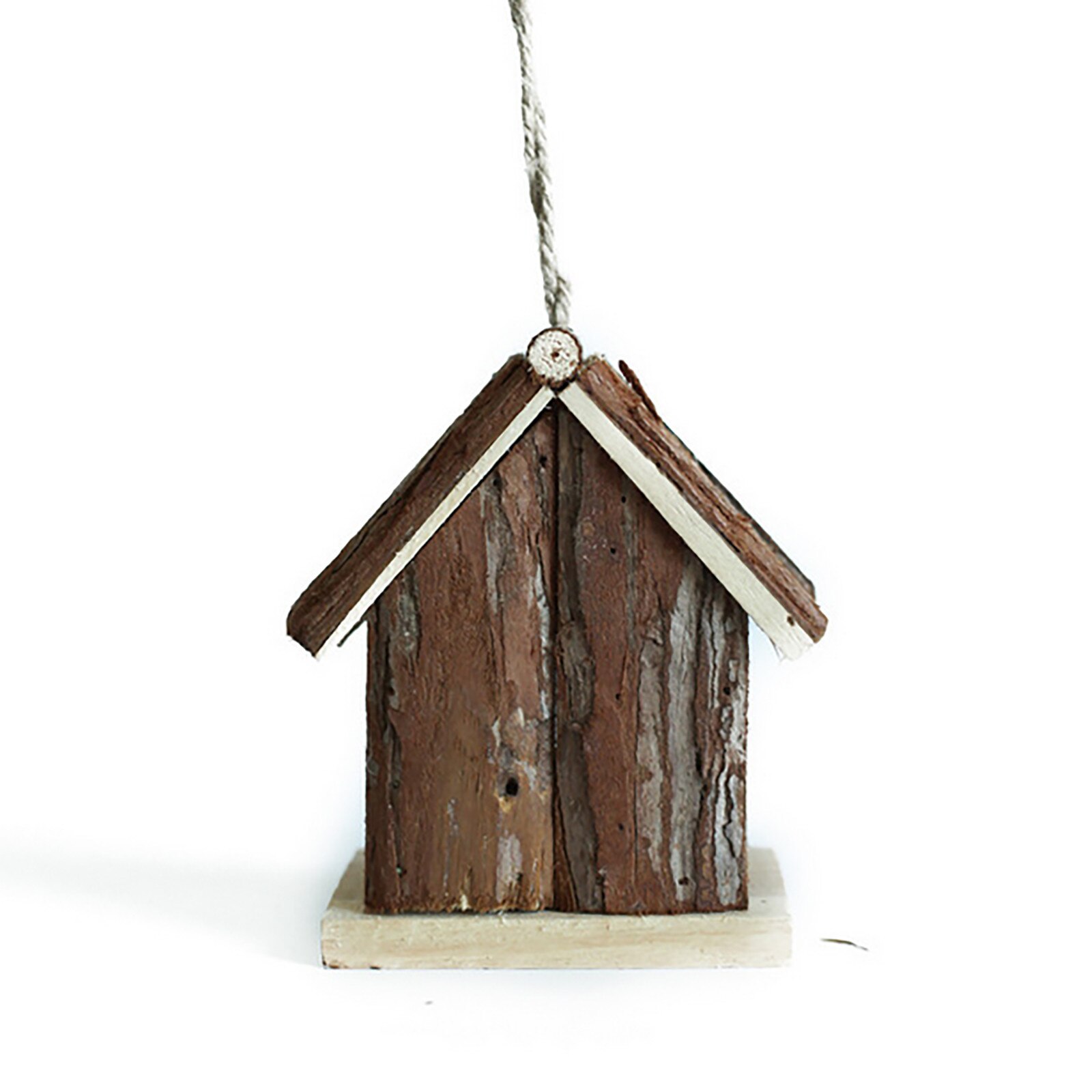 Valley Birdhouse Wooden Hanging Outdoor Rustic Bird House Home Garden Decor Hanging Diy craft bird house