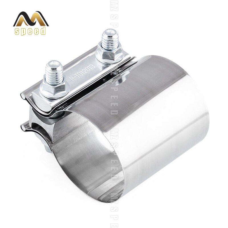 car Accessories Stainless steel Universal exhaust pipe connection hoop Strong steel pipe clamp