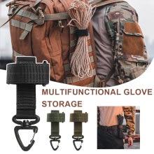 Outdoor Gloves Climbing Rope Storage Buckle Travel Camping Hiking Buckles Multi-purpose Glove Hook