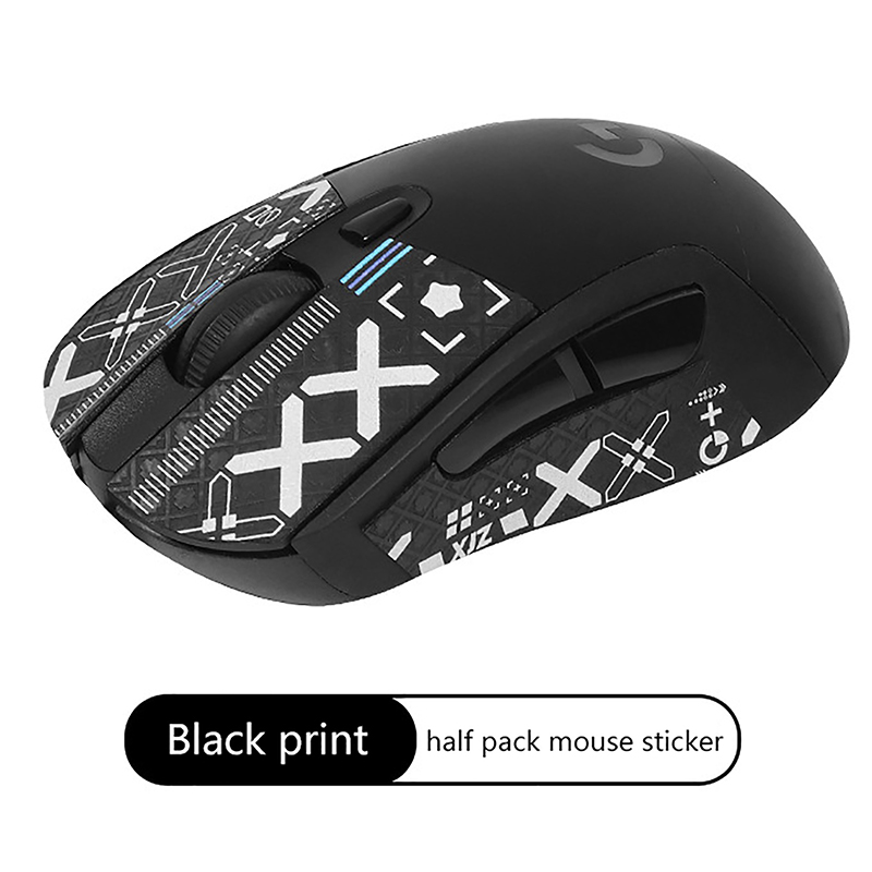 1PCS Mouse Grip Tape Skate Handmade Sticker Non Slip Lizard Skin Suck Sweat For Logitech G403 G603 G703 DIY Without Mouse: WHITE