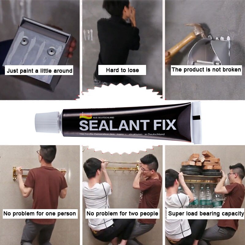 Strong Glass Glue Silane Polymer Metal Adhesive SEALANT FIX for Stationery Glass Jewelry Crystal EJ