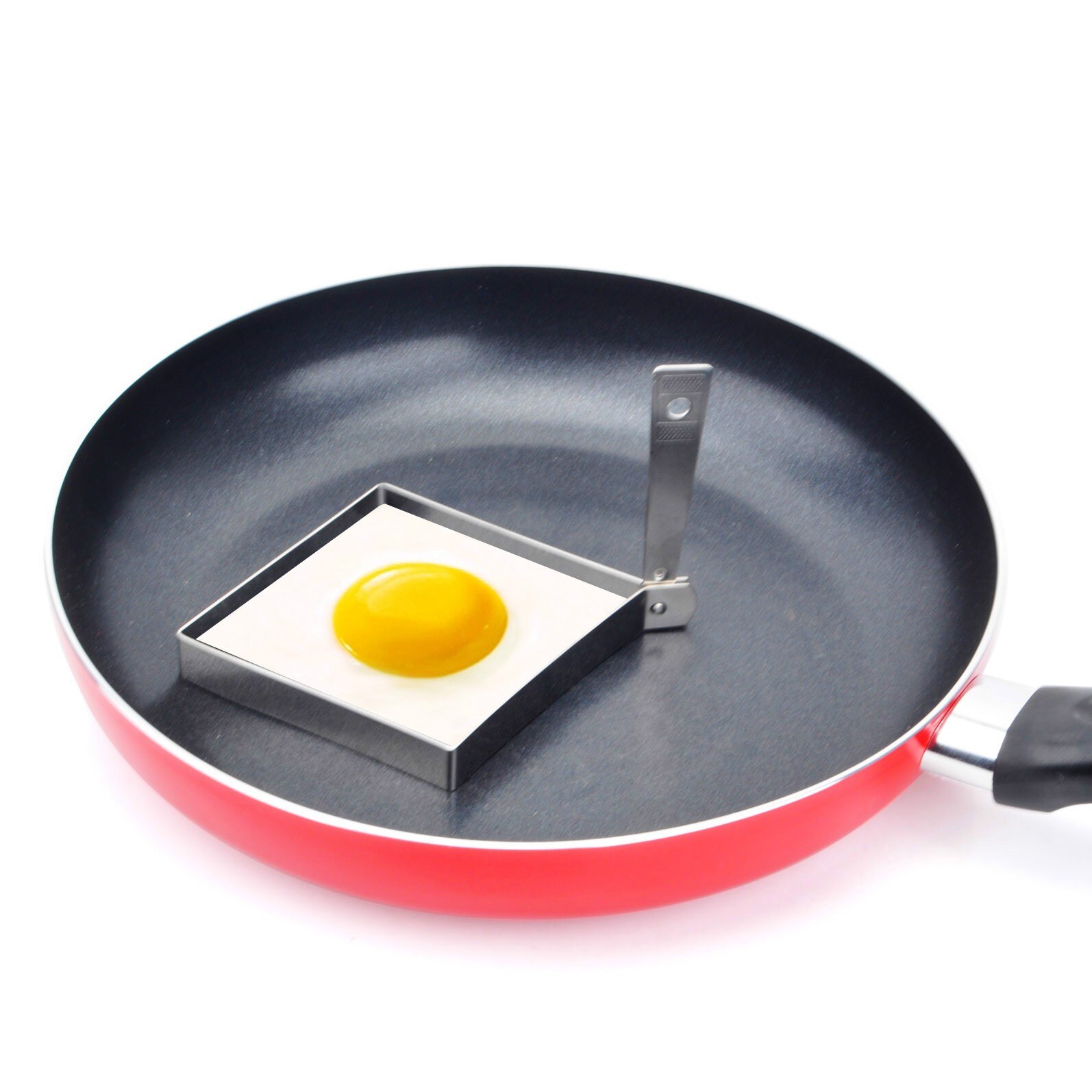 Rustfrit stål stegte æg pandekage forme omelet skimmel skimmel stegning æg madlavning værktøjer køkken tilbehør gadget ringe