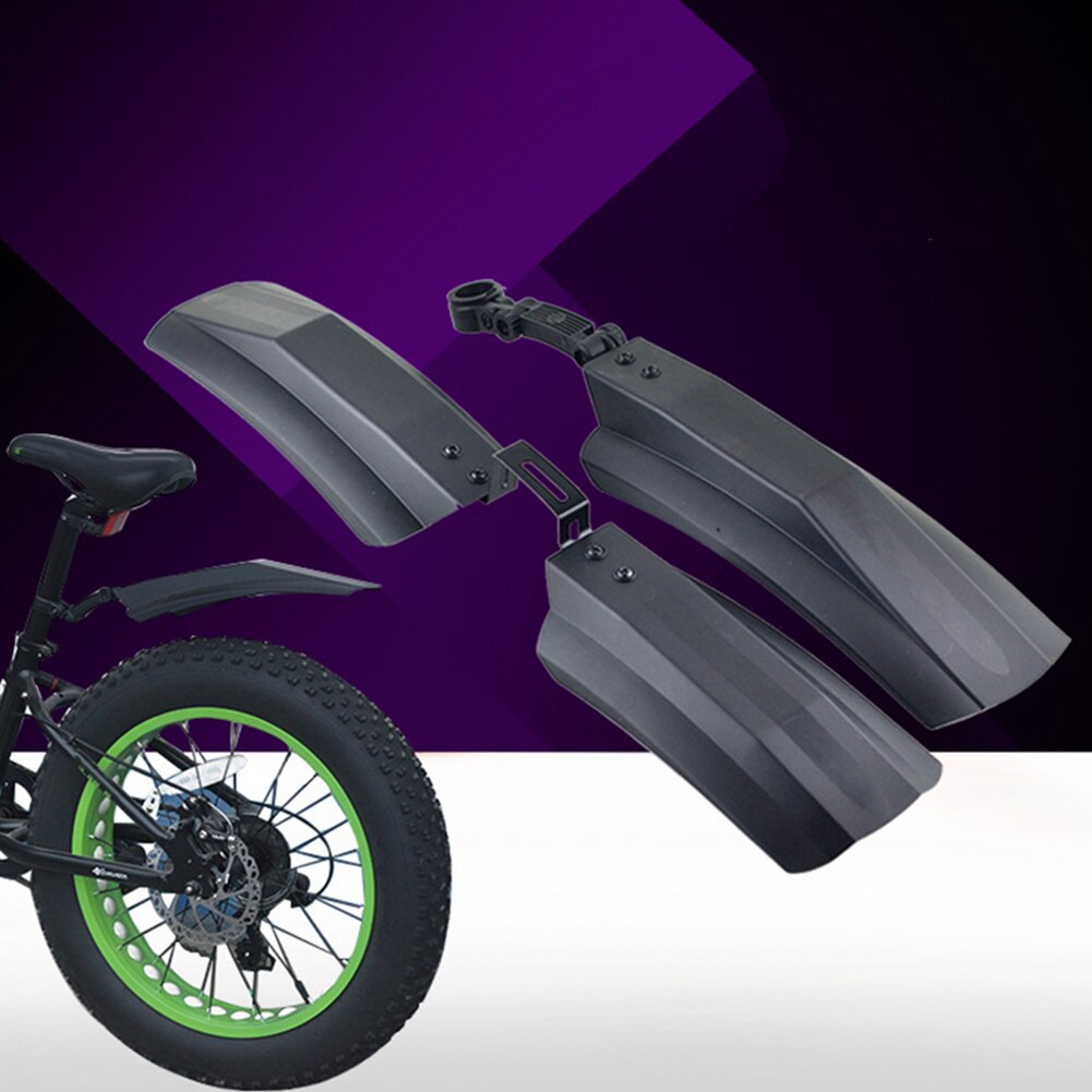 Spatborden voor en achter op de fiets, spatborden voor mountainbikes en sneeuwscooters: Default Title