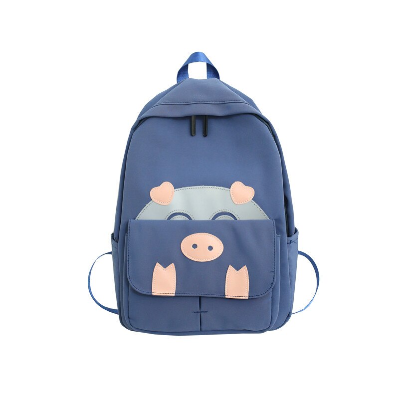 Rucksack Frauen Neue Heiße Schwein Schulter Taschen lässig Adrette Nette Leinwand Schule Rucksäcke für Teenager Mädchen