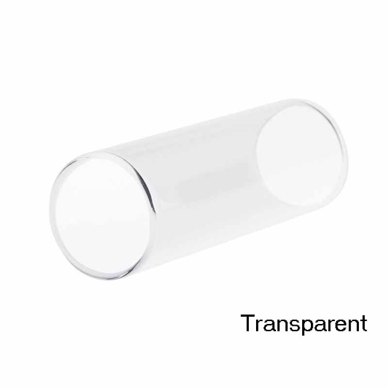 Curseur de guitare basse en laiton et acier, pour Instrument à cordes, pièces de Ukulele: Transparent