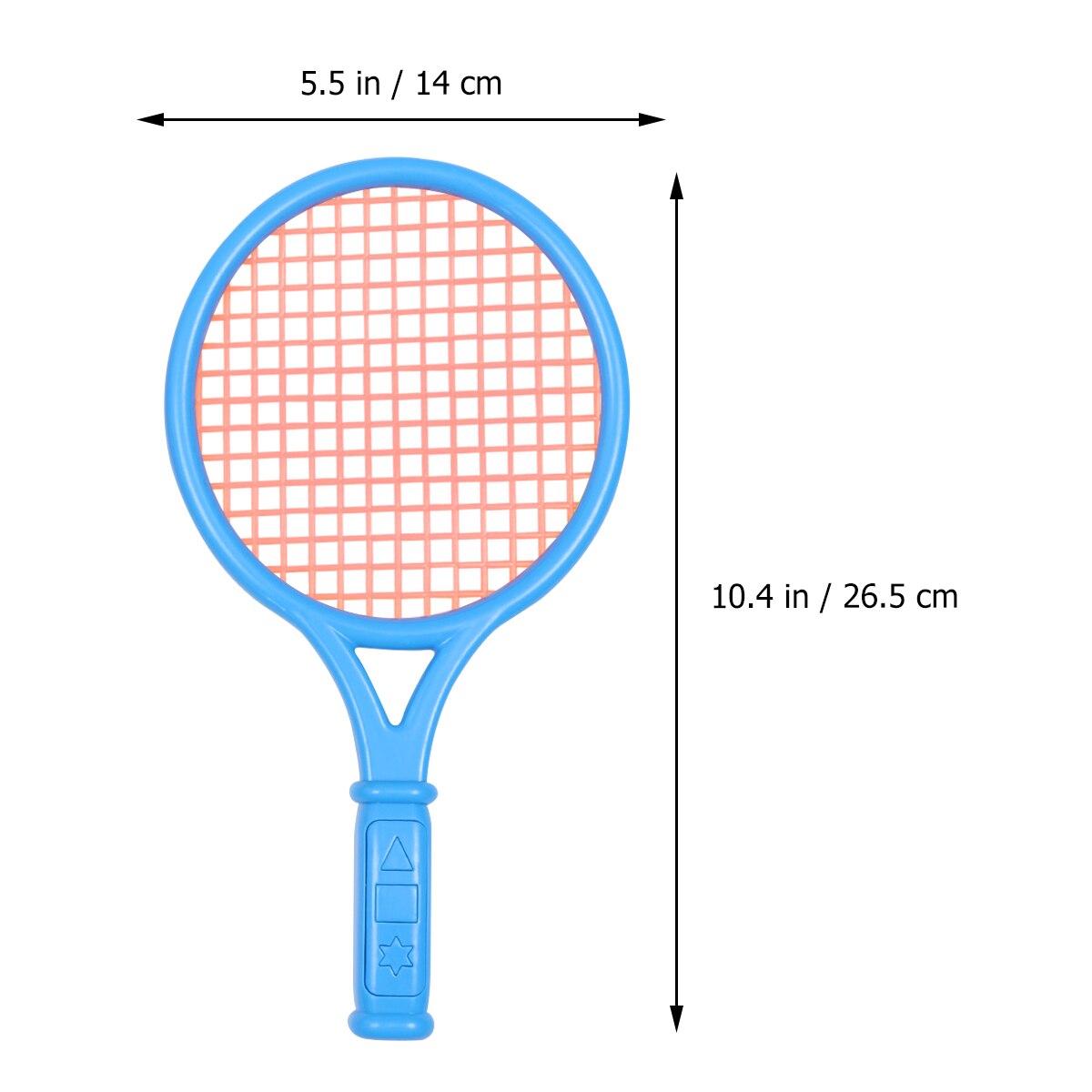 2 ensembles petite taille enfants raquette de Tennis ensemble maternelle loisirs Sport plastique raquette de Tennis avec 4 pièces balles de Tennis