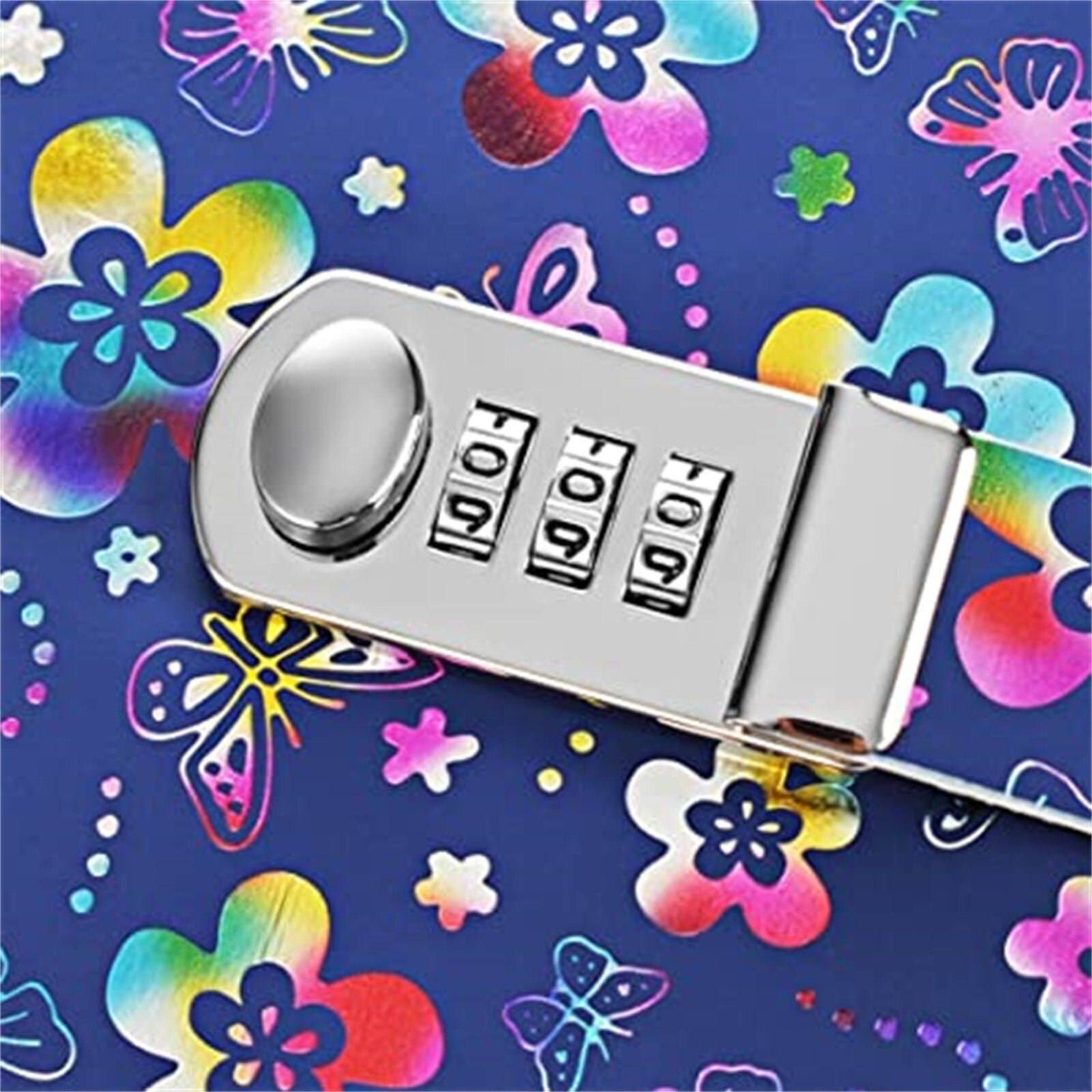 Diary Notebook With Lock Faux Leather Binding With Beautiful Floral Pattern Notebook A5 Size Travel Journal Friend's #g30