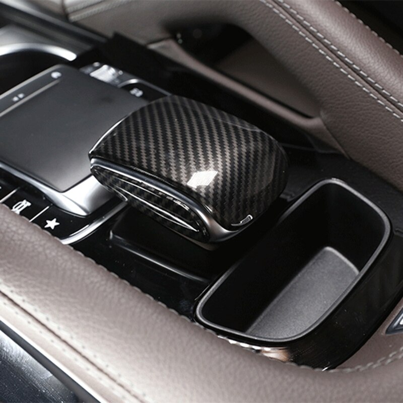 Bil central kontrol armlæn dekorativt cover trim til mercedes benz gle gls klasse  w167 x167 tilbehør