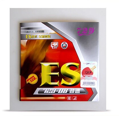 729 729-08 pro national provincial 729-08es trongly Forward Pips-In Table Tennis Rubber With Sponge: 729-08ES Red