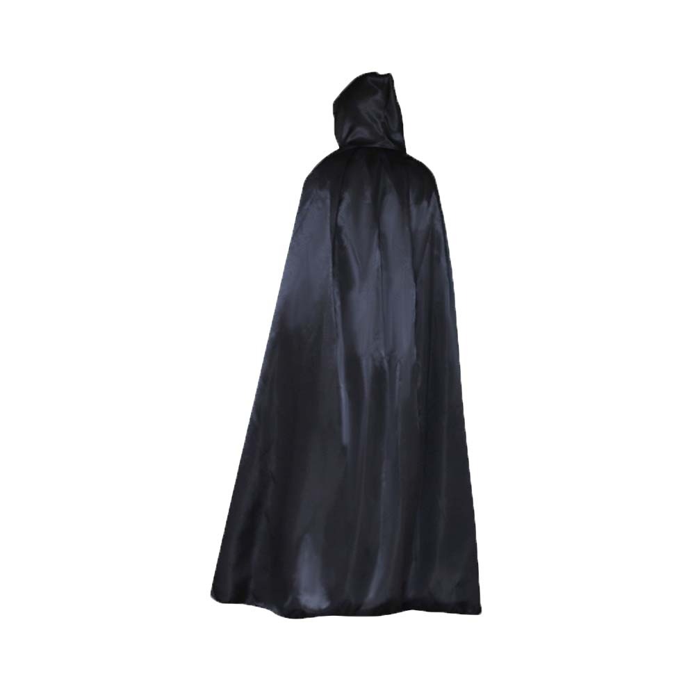 Misterioso cor sólida capa de halloween esfregando com chapéu grande traje cosplay capa clássico com capuz capa de bruxa criança: XS (equipamento de primeiros socorros) / Bege