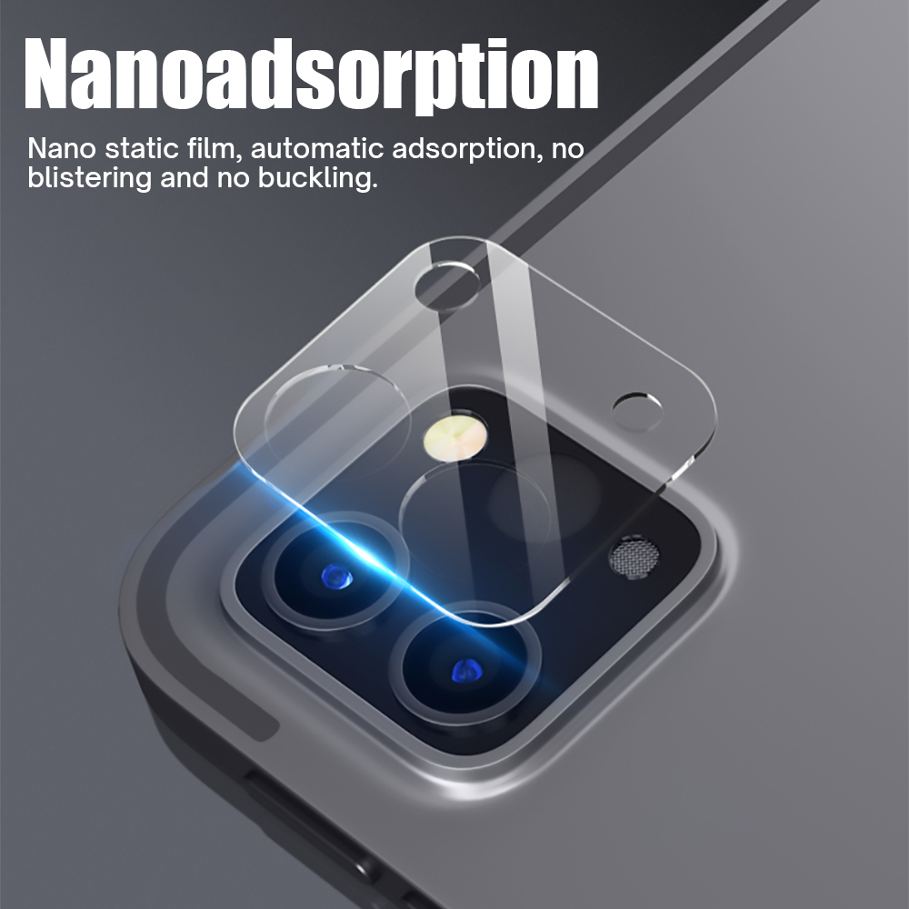 3 Pcs iPad Camera Lens Tempered Glass For iPad Pro 11 12.9 mini 6 Air 4 10.9 10.2 7/8/9th gen Camera Lens Protector