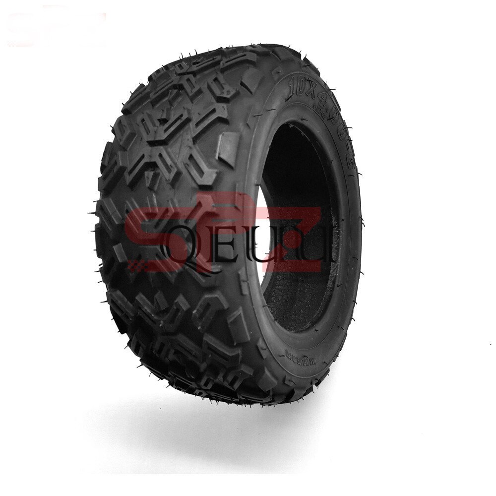 10x4.00-6 Tubeless Tyre 10 Inch Off-Road Vacuüm Band Gemeenschappelijk 3.50-6 Band Past Voor atv Onderdelen, elektrische Scooter