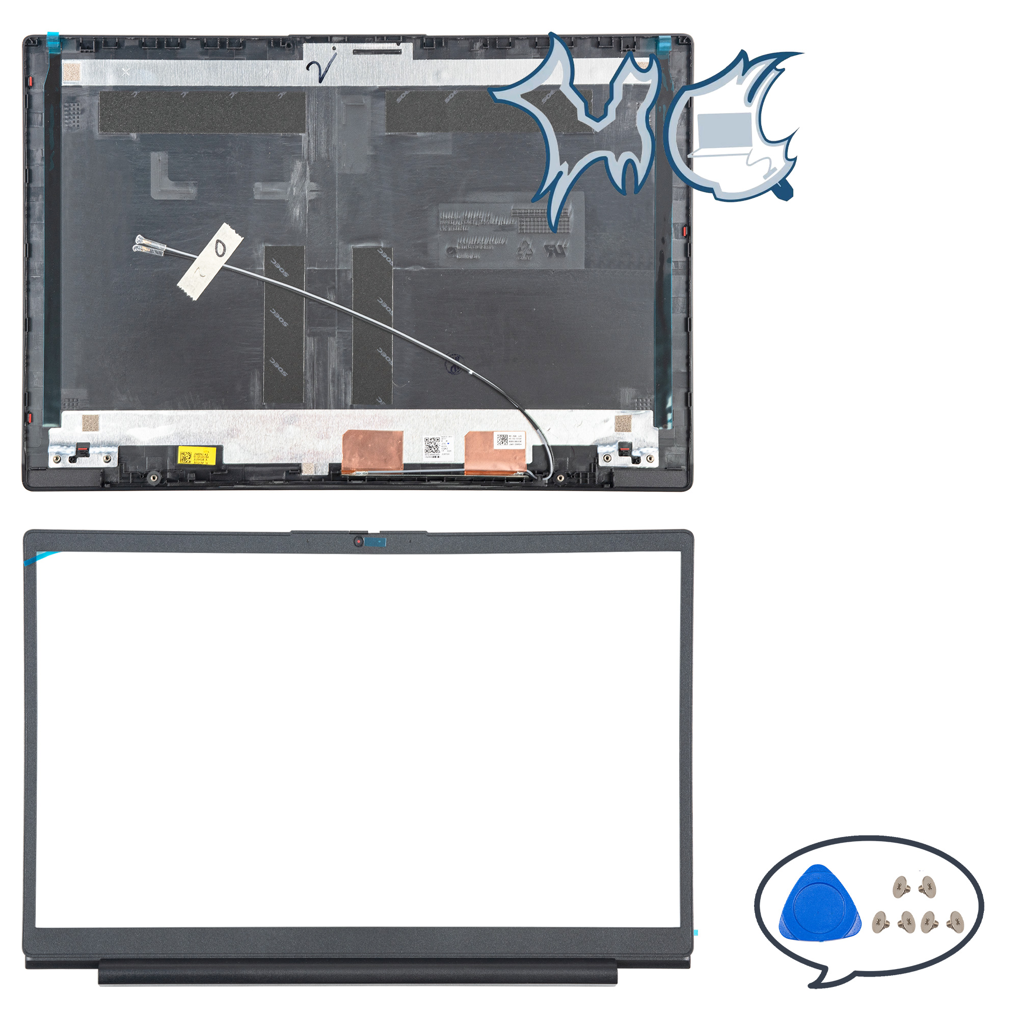 Nowy pokrowiec na laptopa Lenovo V14 G2 ITL V14 G2 ALC IJL LCD Tylna pokrywa Przednia ramka Palmrest Dolna obudowa Zawiasy Górna pokrywa laptopa: Czerwona róża