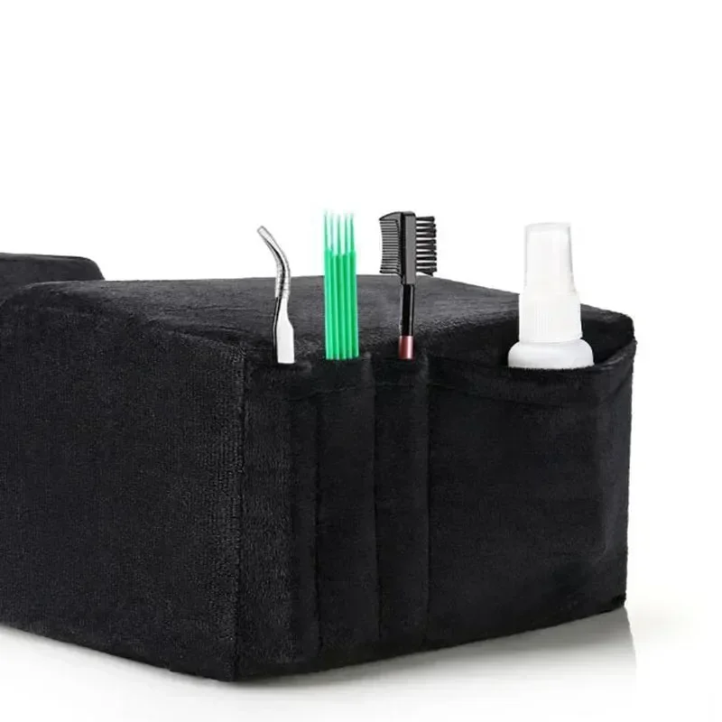 Wimpernkissen Nackenstütze Wimpern Weiches Kissen Pfropfen Wimpern Erinnerung Schaum Wimpernverlängerungskissen mit Tasche machen-hoch Salon