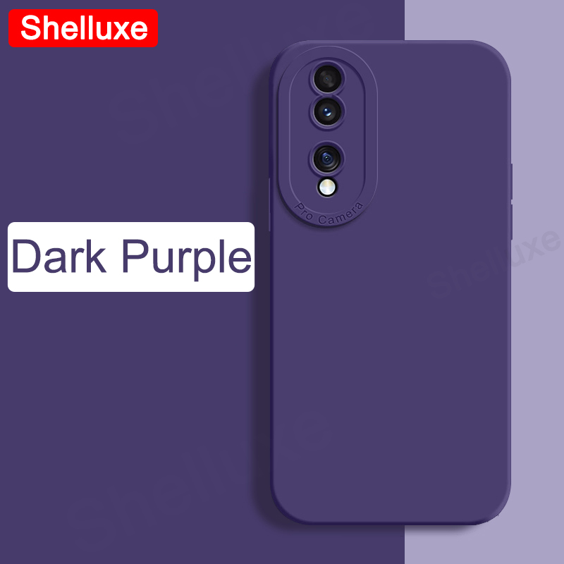 Til honor 90 cover shelluxe firkantet flydende silikone blødt cover til huawei honor 90 lite 70 50 honor 70 stødsikkert telefoncover: Pe / Himmelblå