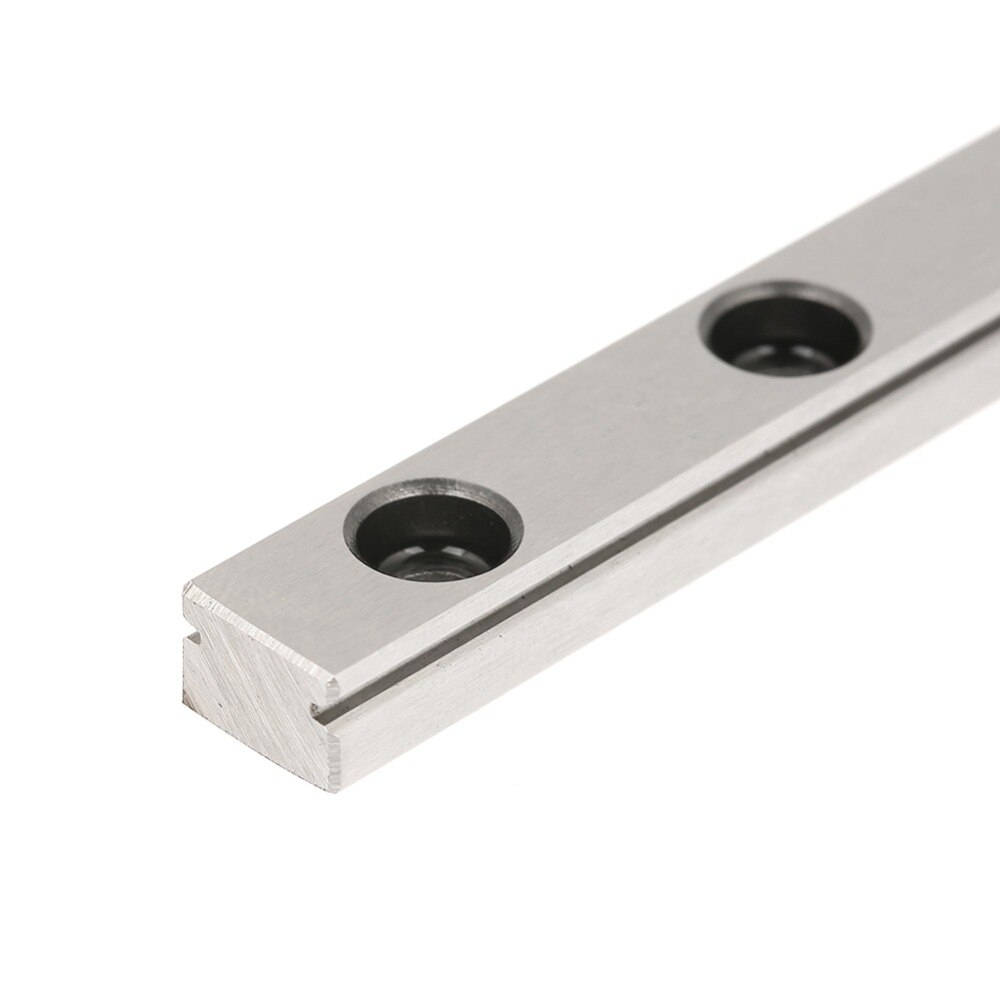300mm / 4mm Miniature Linear Sliding Rail Guide Block High Precision Linear Guide Rail Slide Rail and Block Set