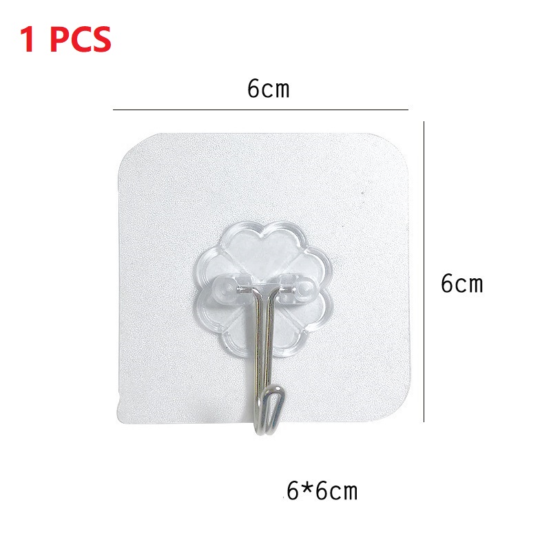 1-10 pezzi ganci autoadesivi resistenti in acciaio inossidabile trasparente appendiabiti per chiavi per cucina porta del bagno parete multifunzione: Bronzo
