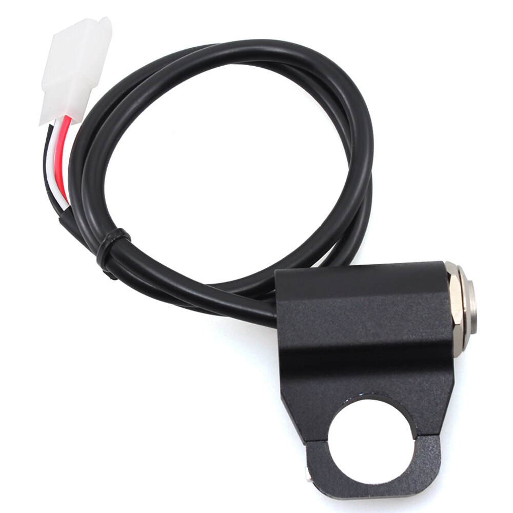 Interruptor de encendido y apagado Universal para manillar de motocicleta, botón de encendido y apagado para Moto, ATV, DC12V/10A, color negro