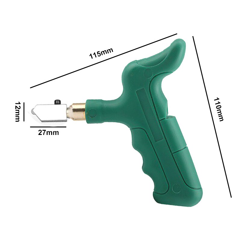 Pracmanu Hoge Sterkte Glassnijder Tegel Handheld Multifunctionele Draagbare Opener Thuis Glassnijder Diamant Snijden Handgereedschap