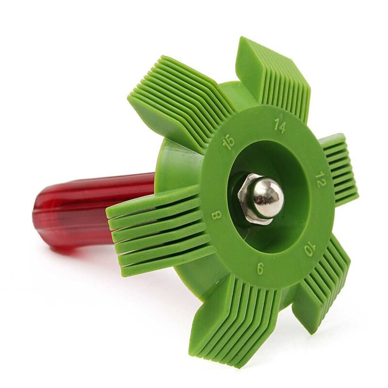 Universal Car A/C Radiator Comb Condenser-Evaporator Fin Straightener Coil Comb Plastic Auto Cooling System Repair Tools N0HF